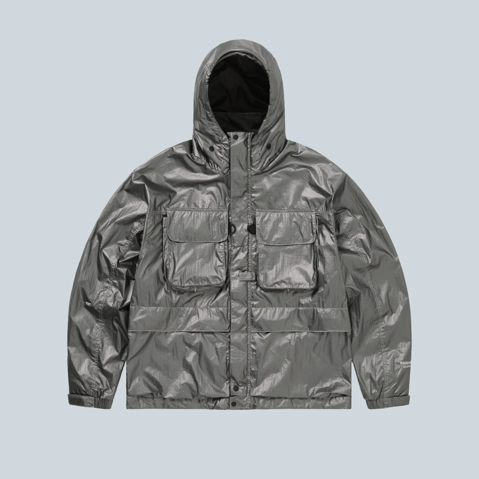 2L FISHING JACKET - DARK SILVER