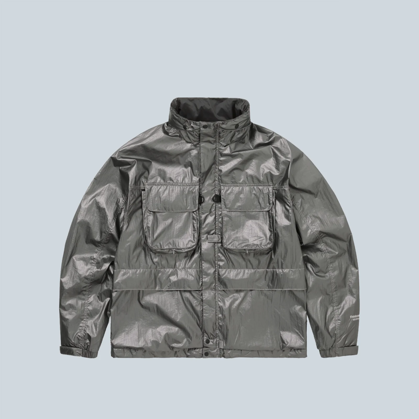 2L FISHING JACKET - DARK SILVER - Image 3