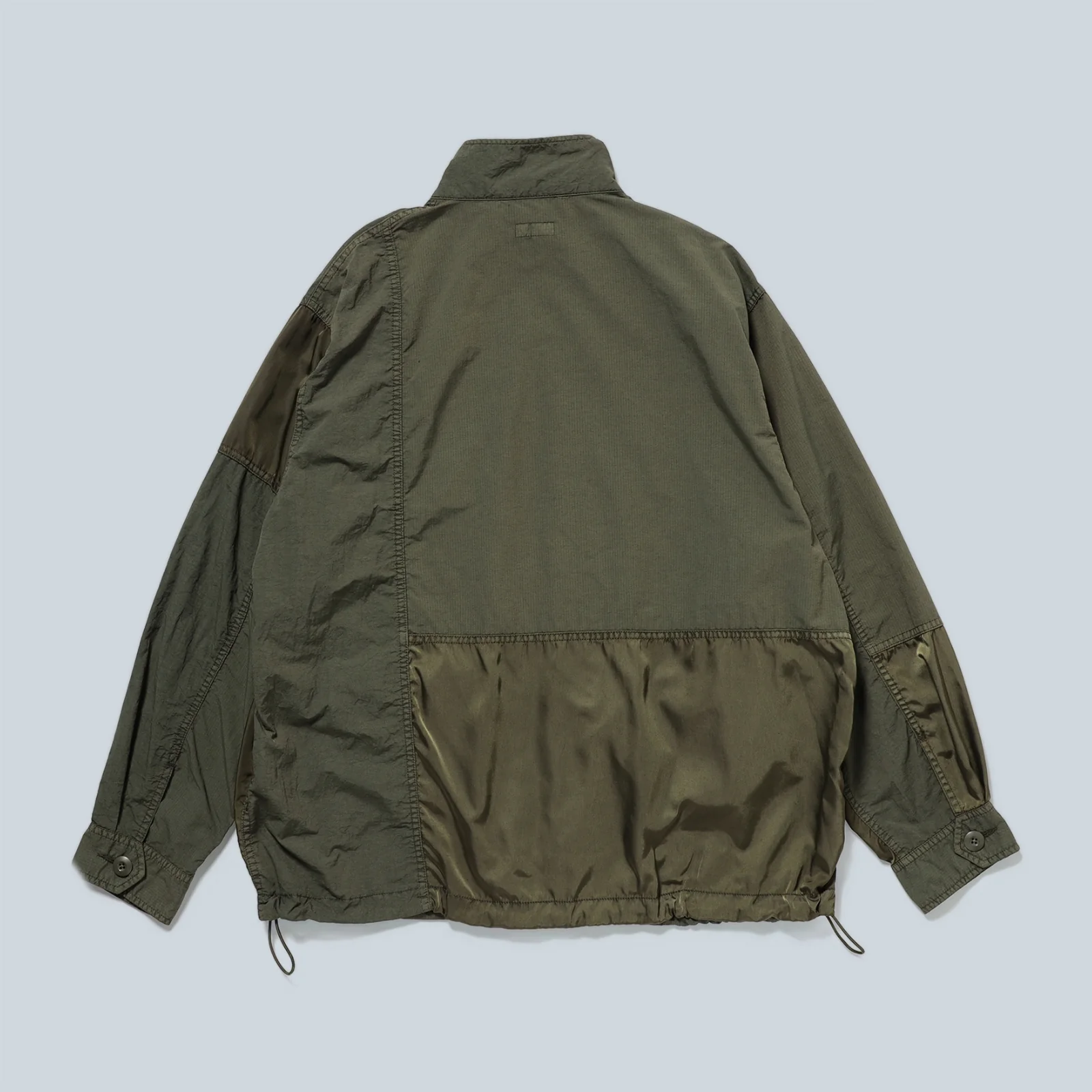 3 TYPES FABRIC GARMENT DYE M65 JACKET - OLIVE - Image 2