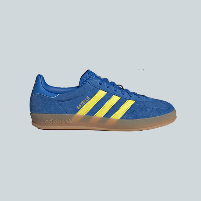GAZELLE W INDOOR - BLUE/PURE SULFUR/GUM