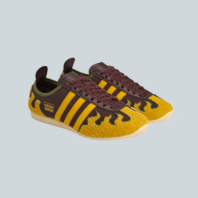 BRAIN DEAD JAPON LO - SHADOW BROWN / HAZY YELLOW / OFF WHITE - Image 2