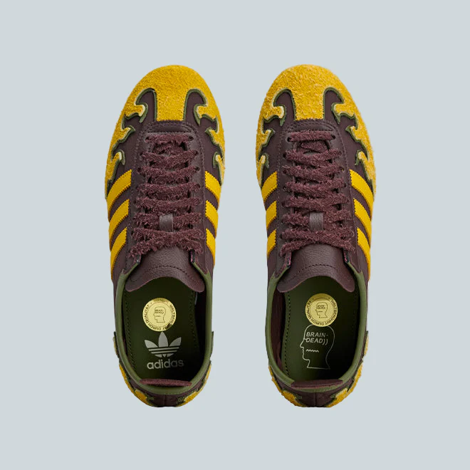 BRAIN DEAD JAPON LO - SHADOW BROWN / HAZY YELLOW / OFF WHITE - Image 3