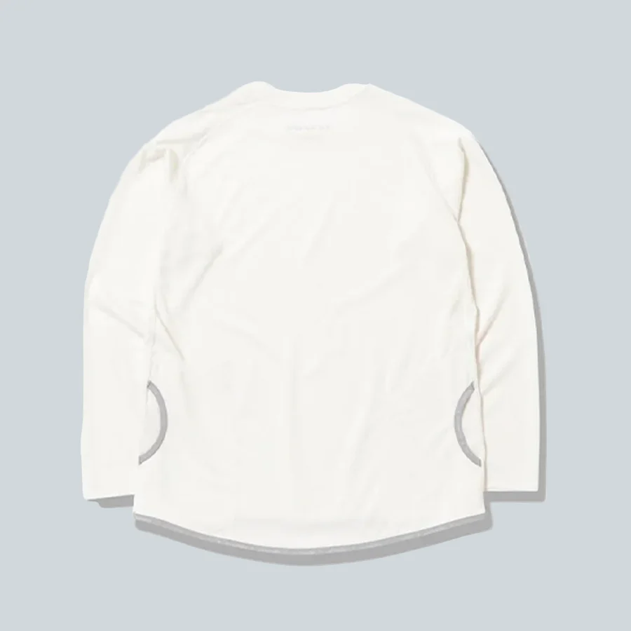 DRY JERSEY RAGLAN LS T -WHITE - Image 2