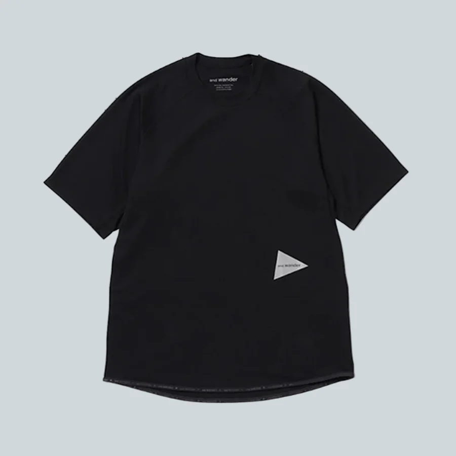 DRY JERSEY RAGLAN SS T - BLACK