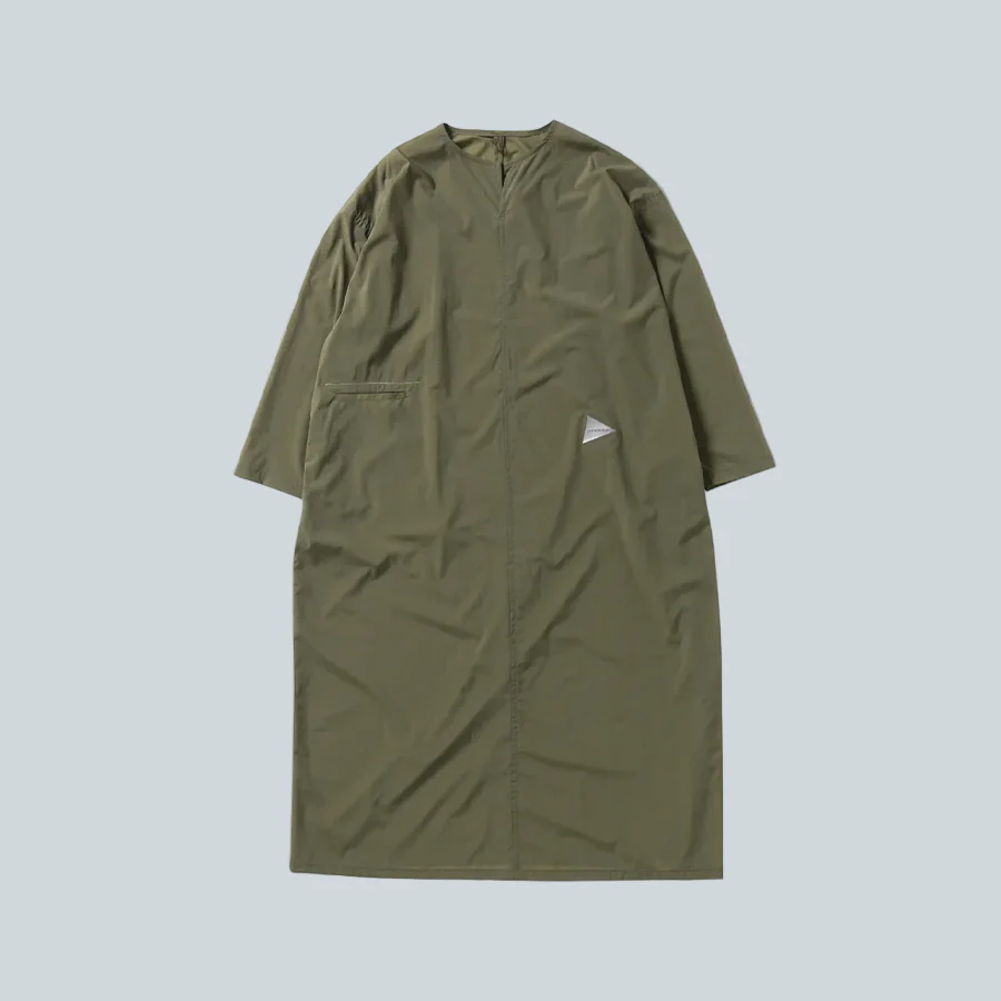 PACKABLE LIGHT DRESS - GREEN