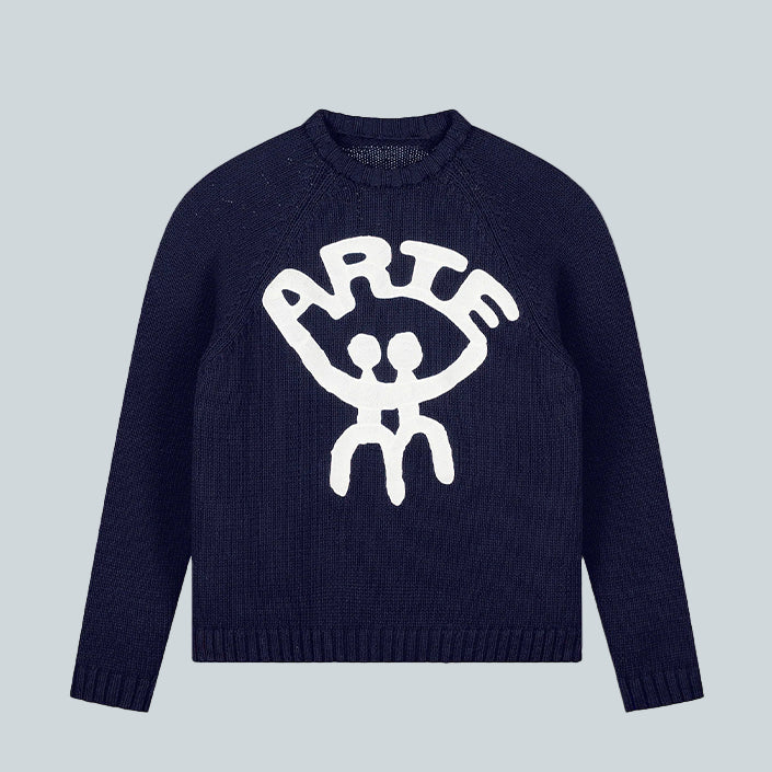 ALL TOGETHER SWEATER - NAVY