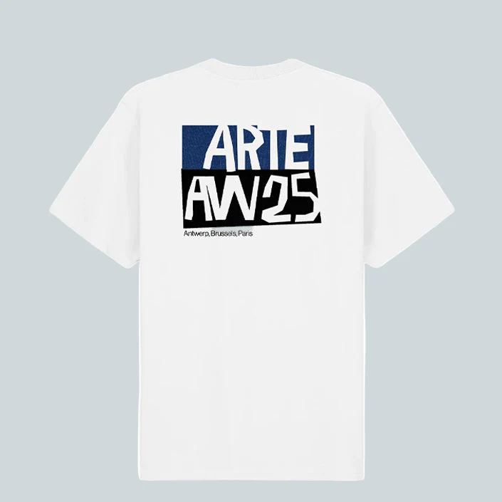 CUT OUT PRINT T-SHIRT - WHITE