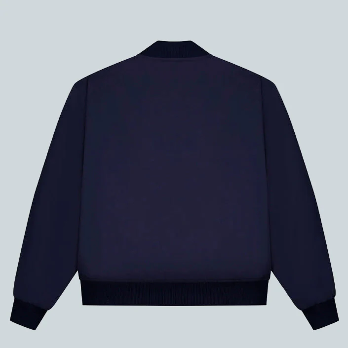 EYE BOMBER JACKET - NAVY - Image 2