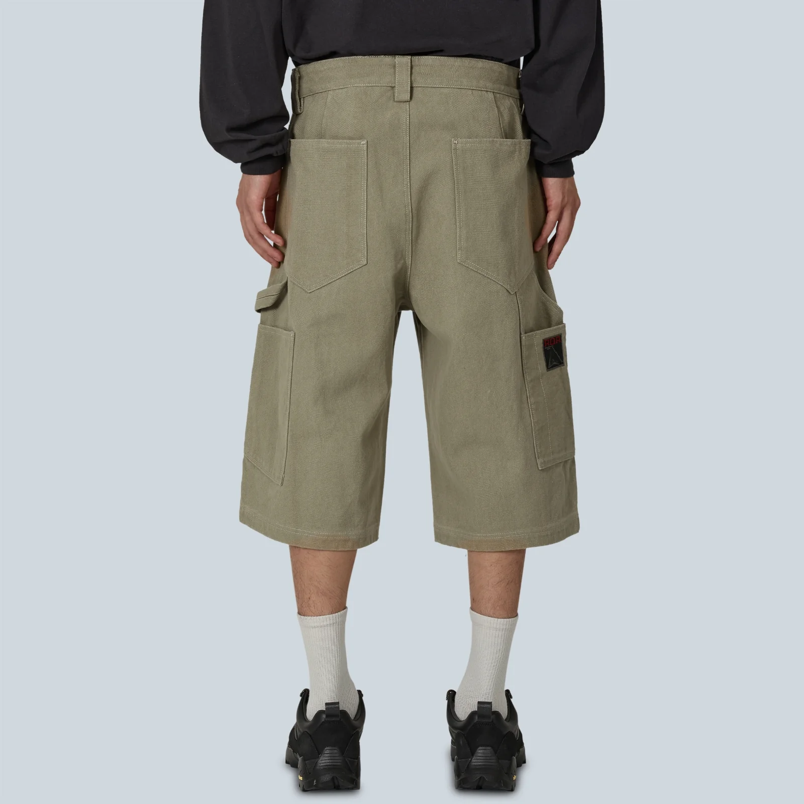 ASH CANVAS SHORT - SAGE GREEN - Image 4