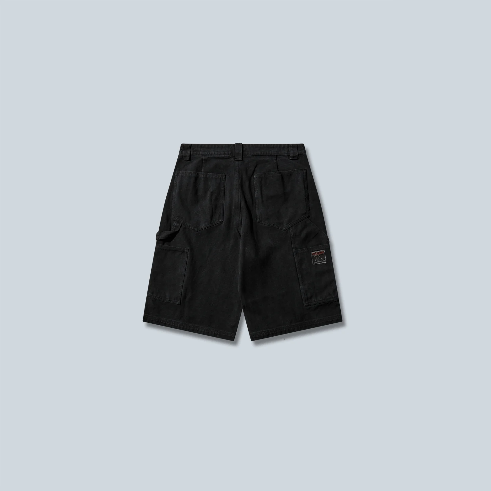 ASH CANVAS SHORT - WASHED BLACK - Image 2