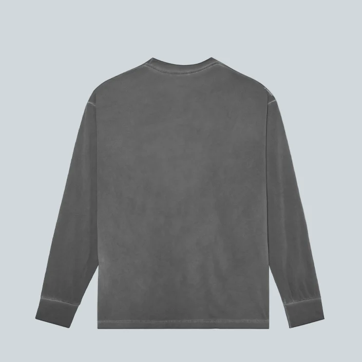 AURALITE LONG TEE - PIGMENT BLACK - Image 2