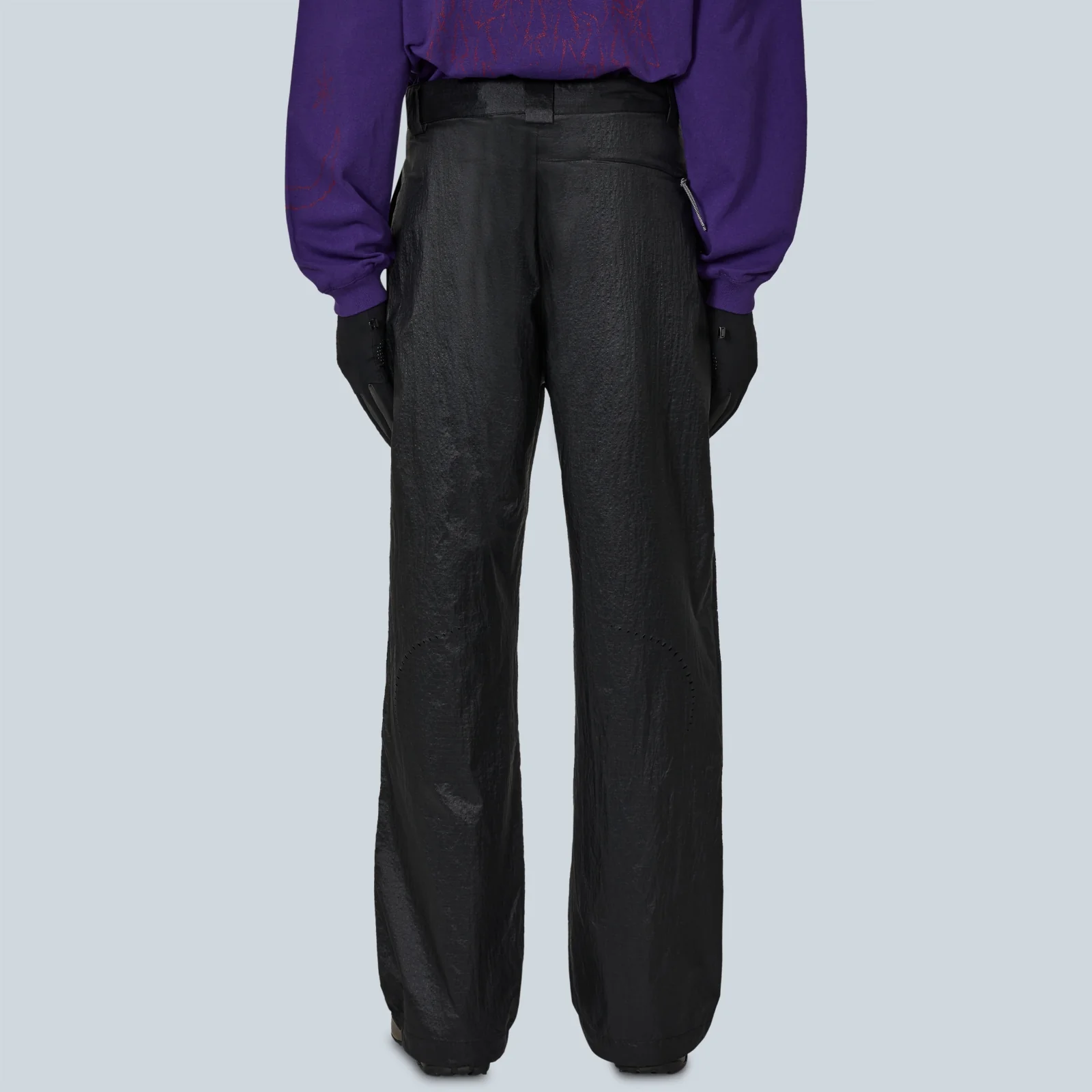 AVY PACKABLE PANTS - BLACK - Image 4