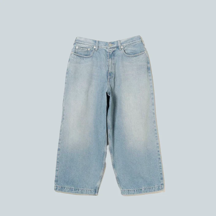 BALLOON WIDE DENIM - INDIGO