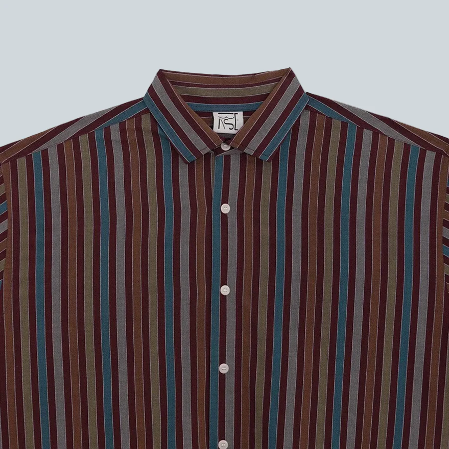 BASERANGE CHEMISE CLAUDE - BROWN - Image 2
