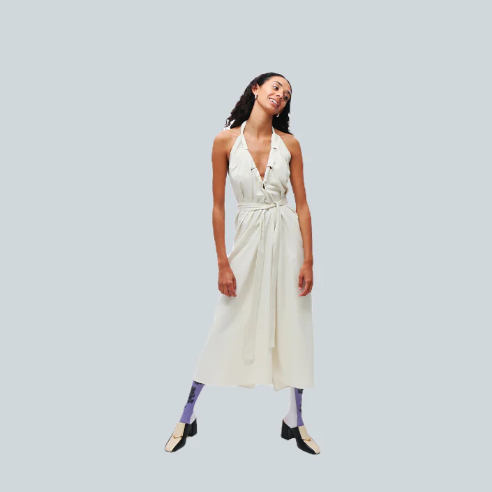 BASERANGE NODE DRESS - UNDYED - Image 2