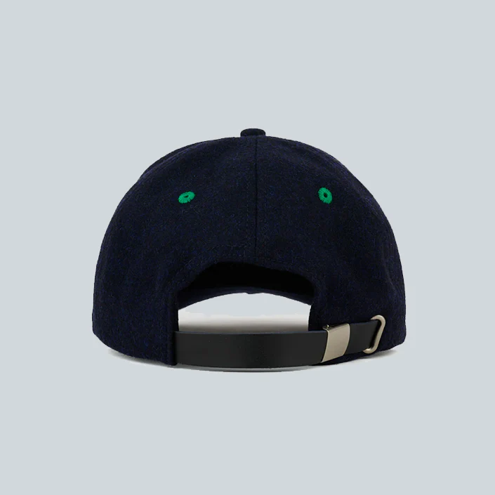 BATWING LOGOHEAD FLANNEL HAT - NAVY - Image 3