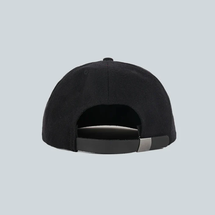 FLANNEL CLASSIC LOGOHEAD 6 PANEL HAT - BLACK - Image 3