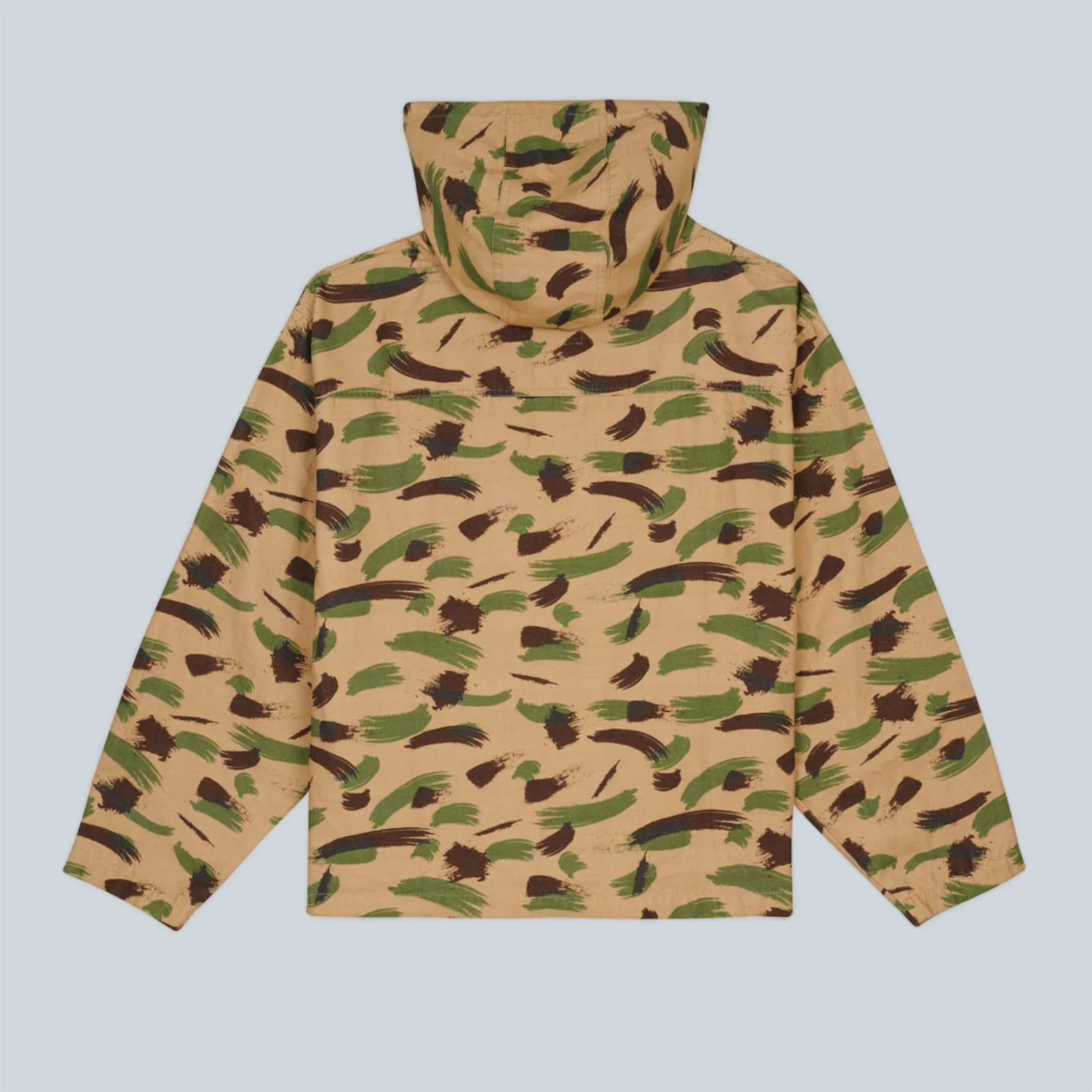BRUSHSTROKE CAMO SMOCK - GREEN - Image 2