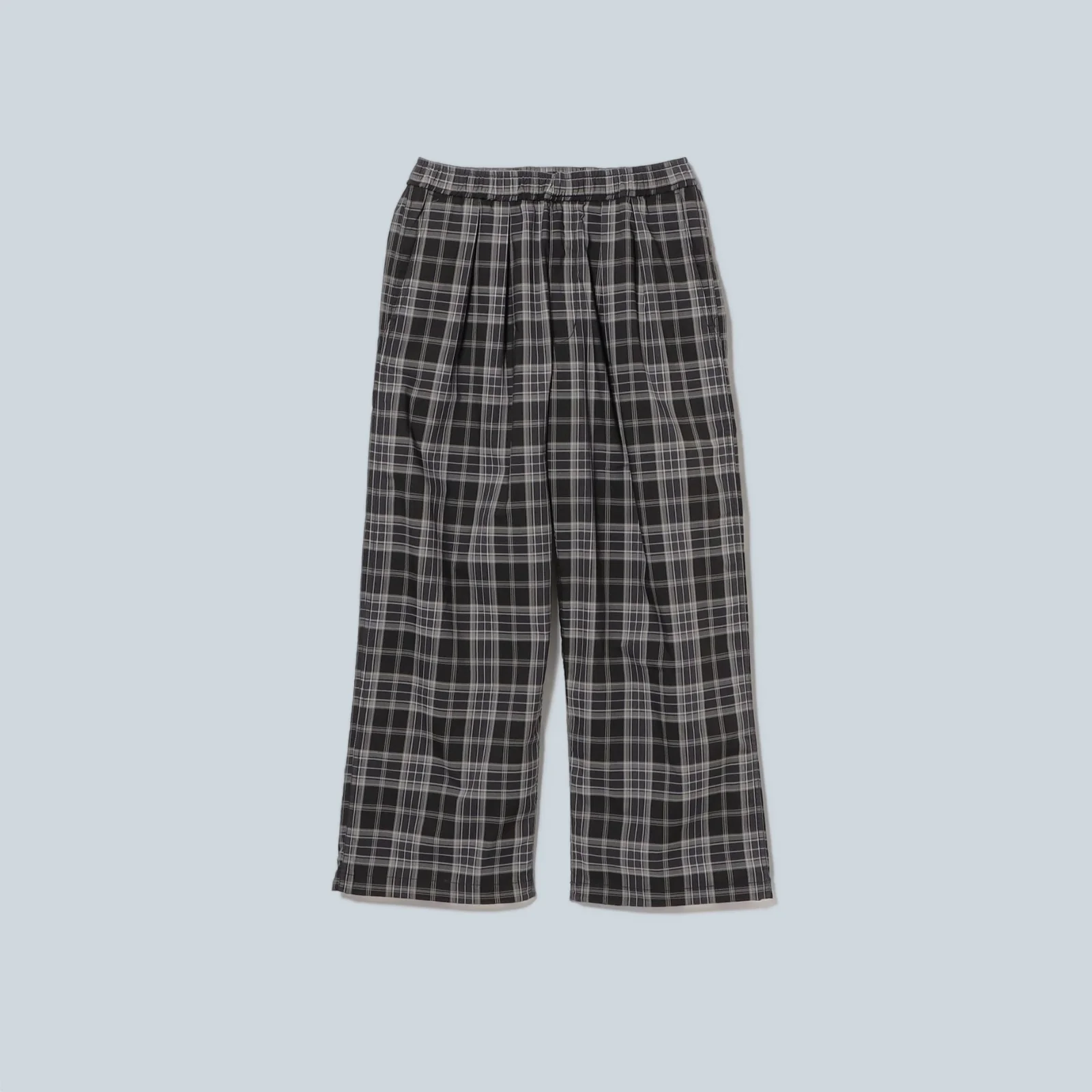 CHECK EASY PANTS - BLACK