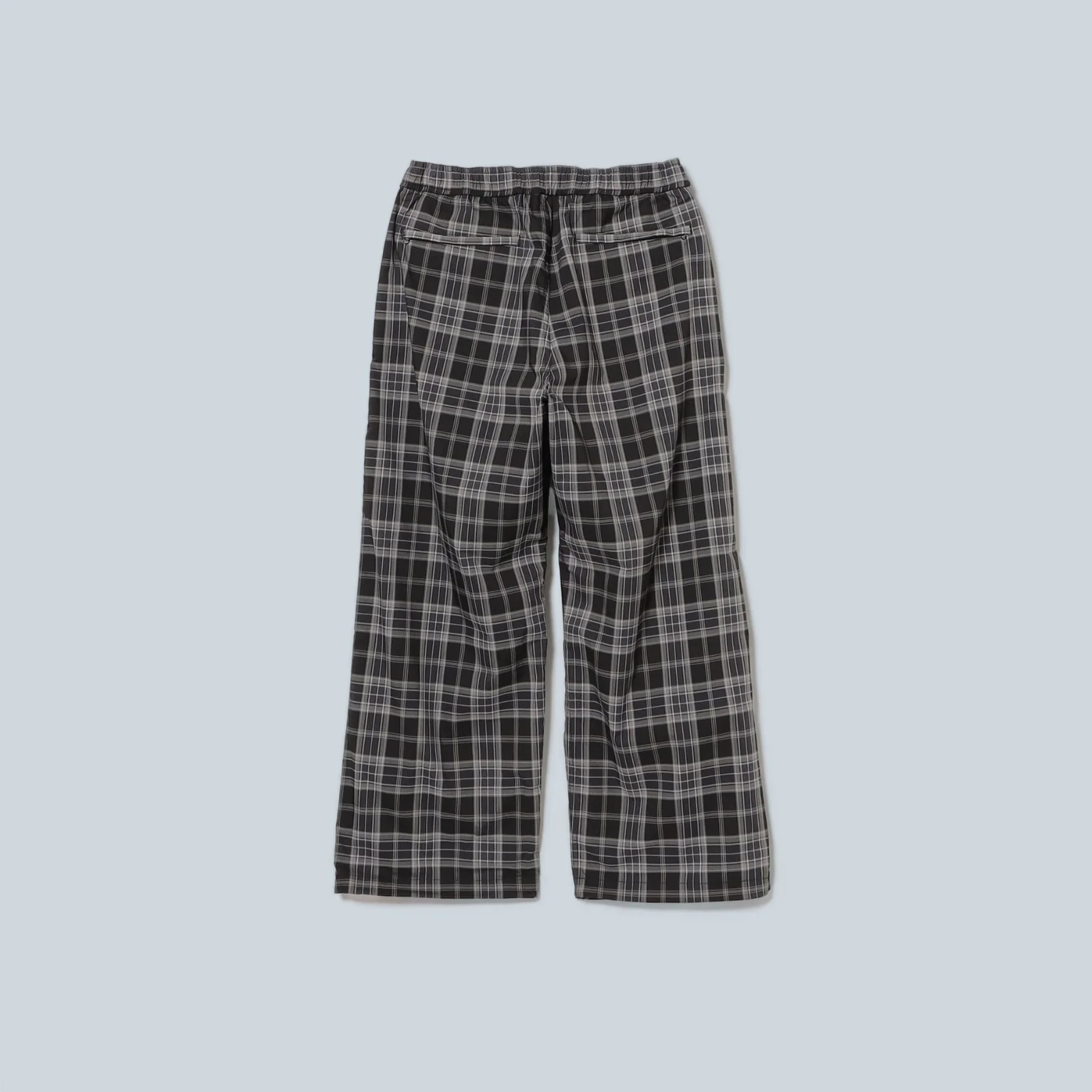CHECK EASY PANTS - BLACK - Image 2