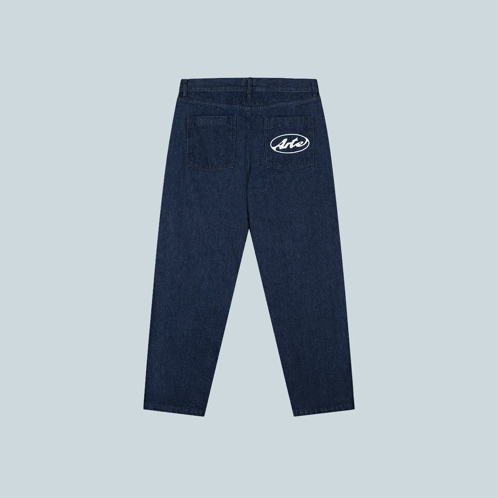 CIRCLE LOGO POCKET PANTS - RAW DENIM
