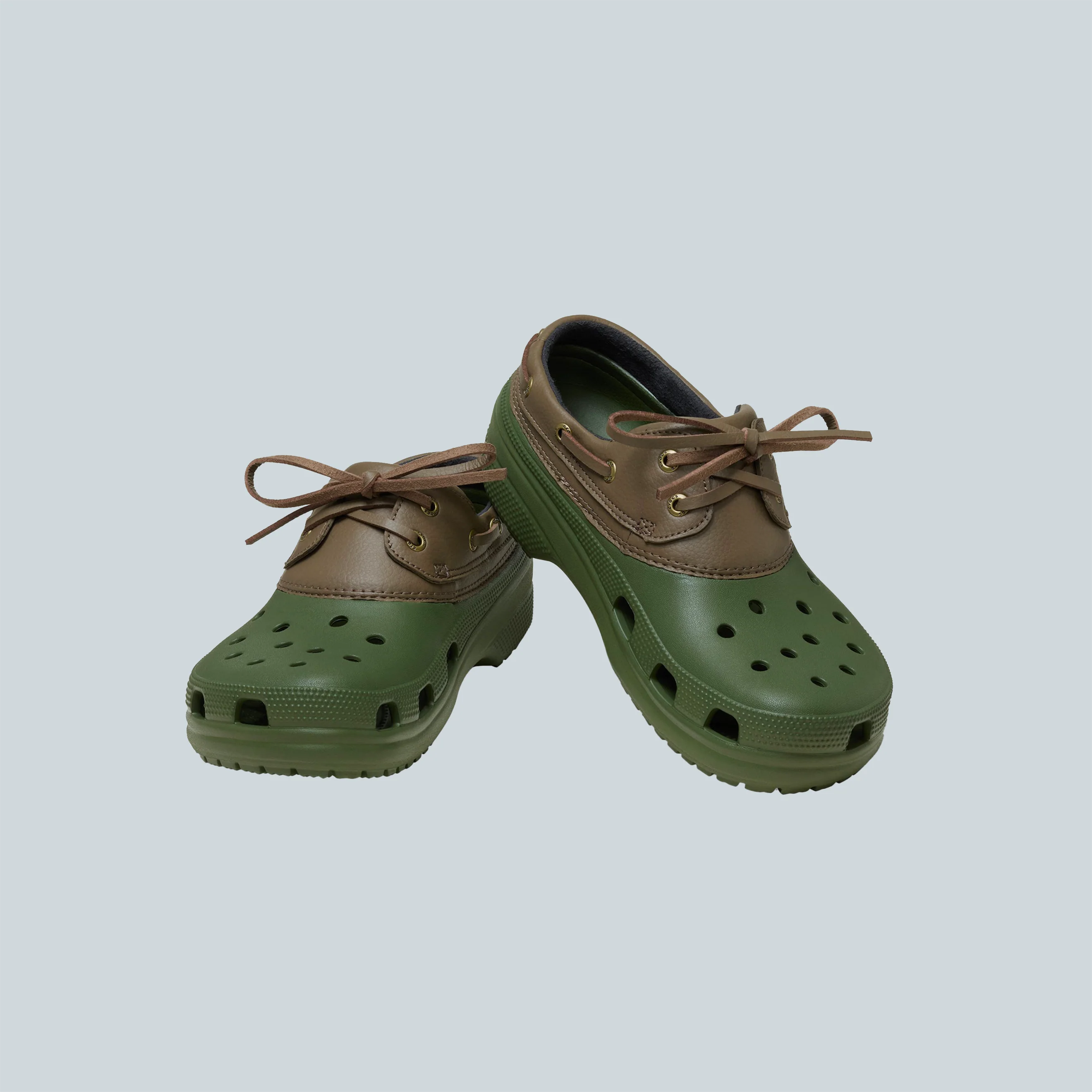 CLASSIC ISLANDER CLOG - ARMY GREEN - Image 3