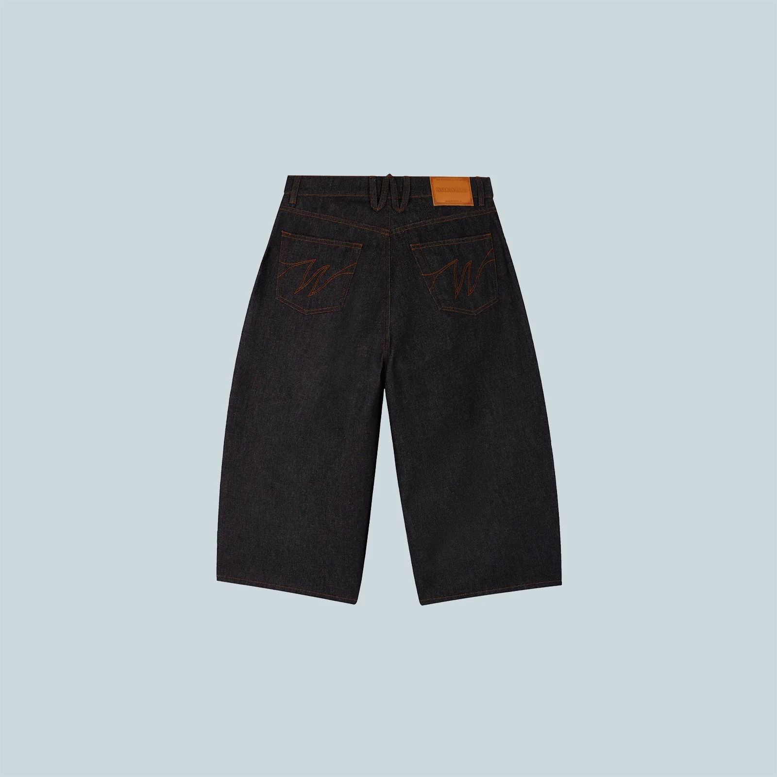 DENIM BALLOON SHORT - RAW - Image 2