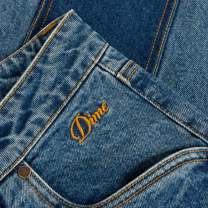 BAGGY DENIM PANTS - KNOWTOMATIC BLUE - Image 5