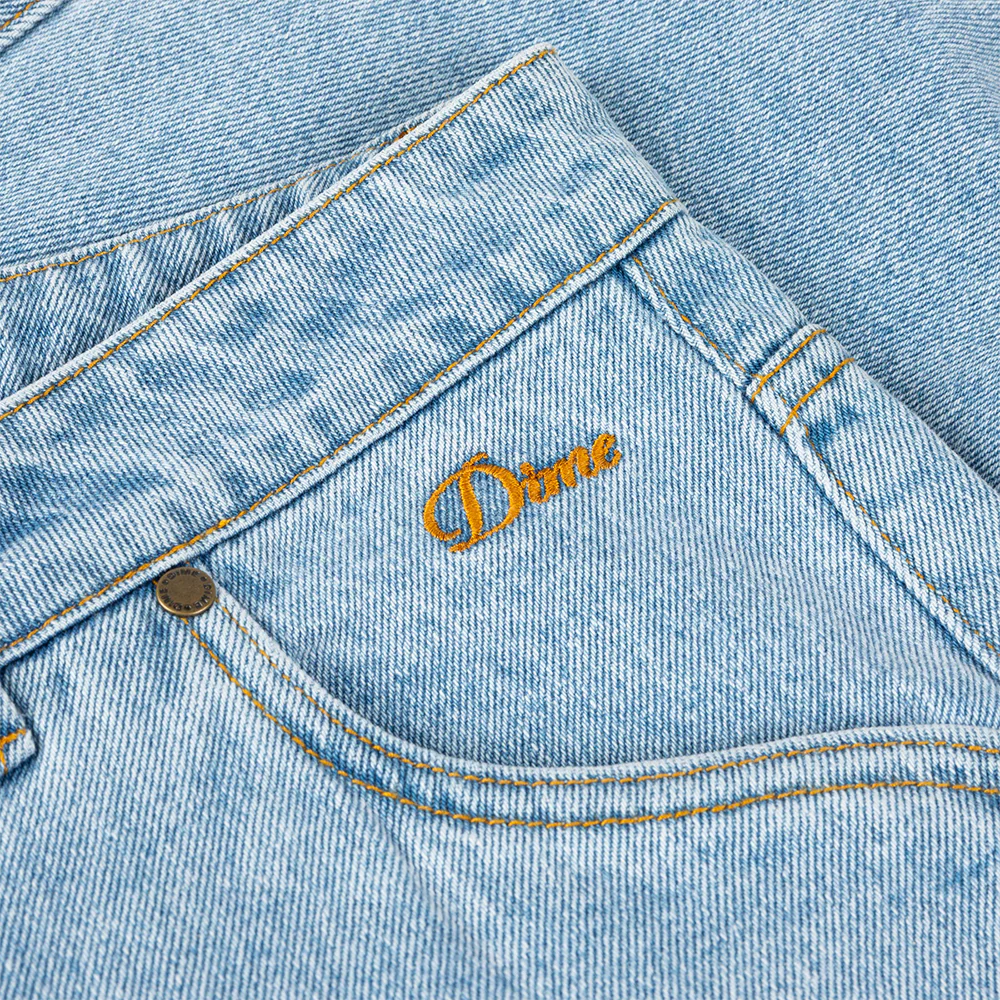 CARPENTER SHORT DENIM - BLUE WASHED - Image 4