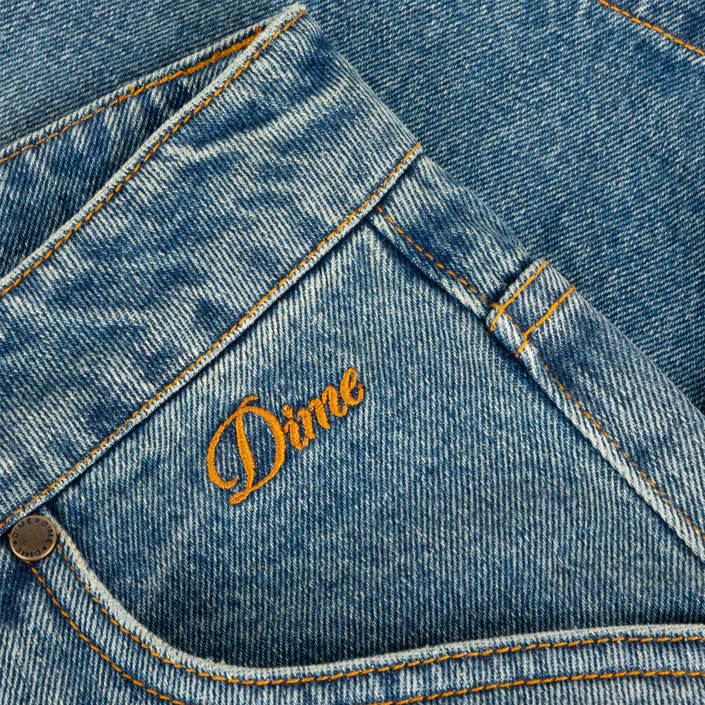 CARPENTER DENIM SHORTS - BLUE - Image 2