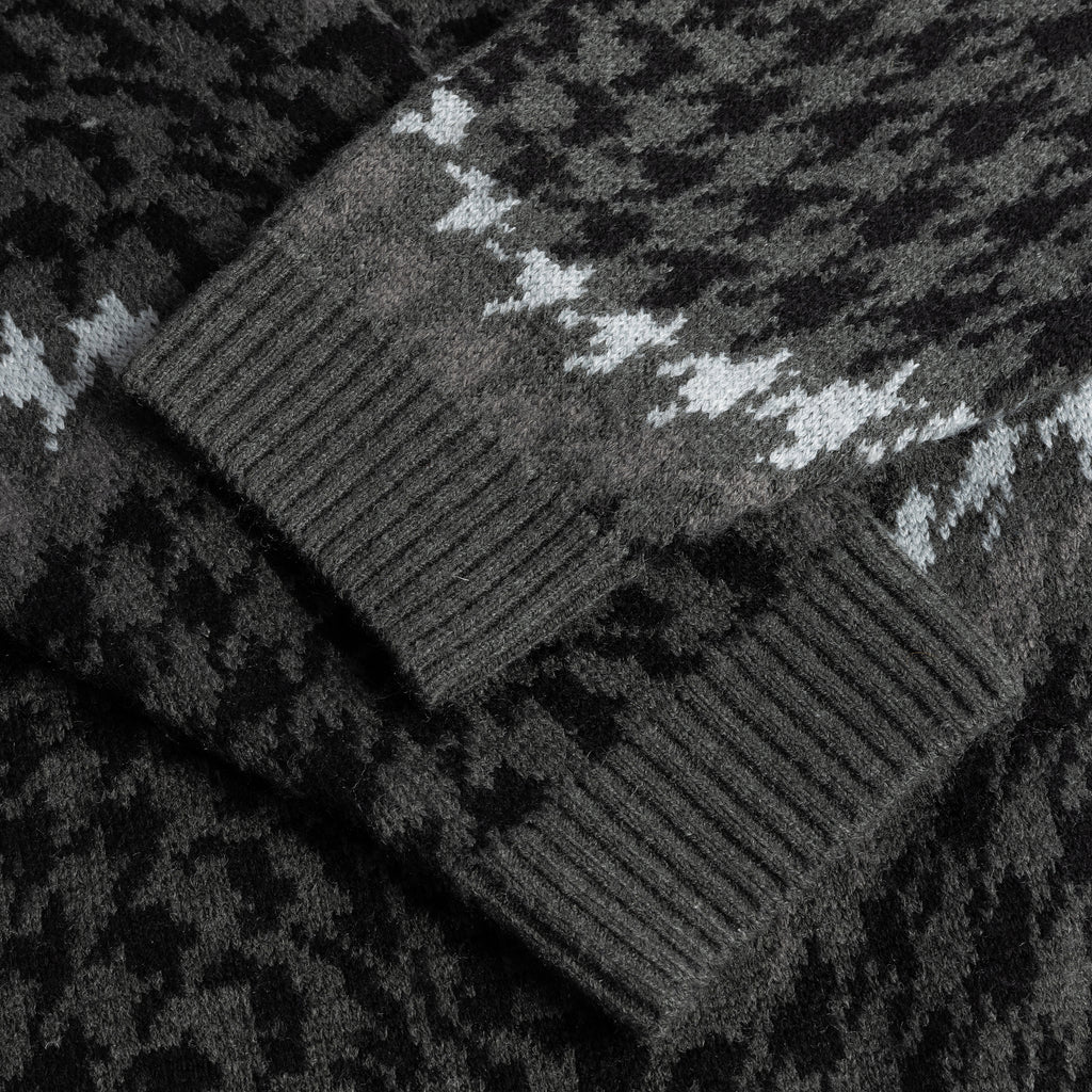 HOUNDSTOOTH KNIT - COAL - Image 3