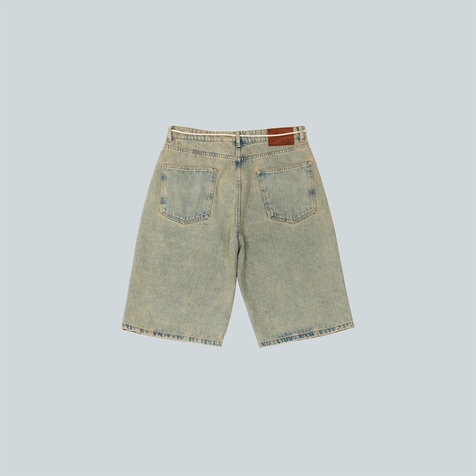 DIRTY DENIM SHORTS - Image 2