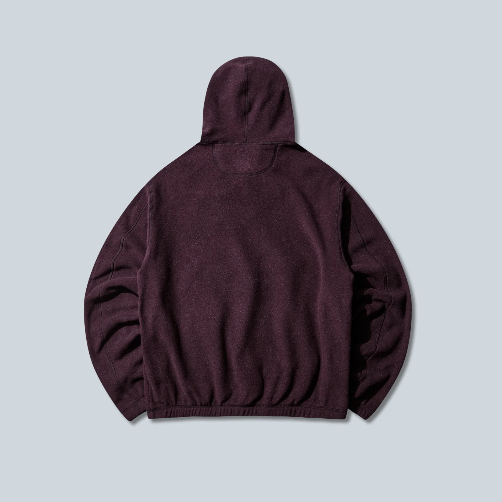 DROWI POLARTEC 100 SERIES FLEECE HOODIE - PURPLE - Image 2