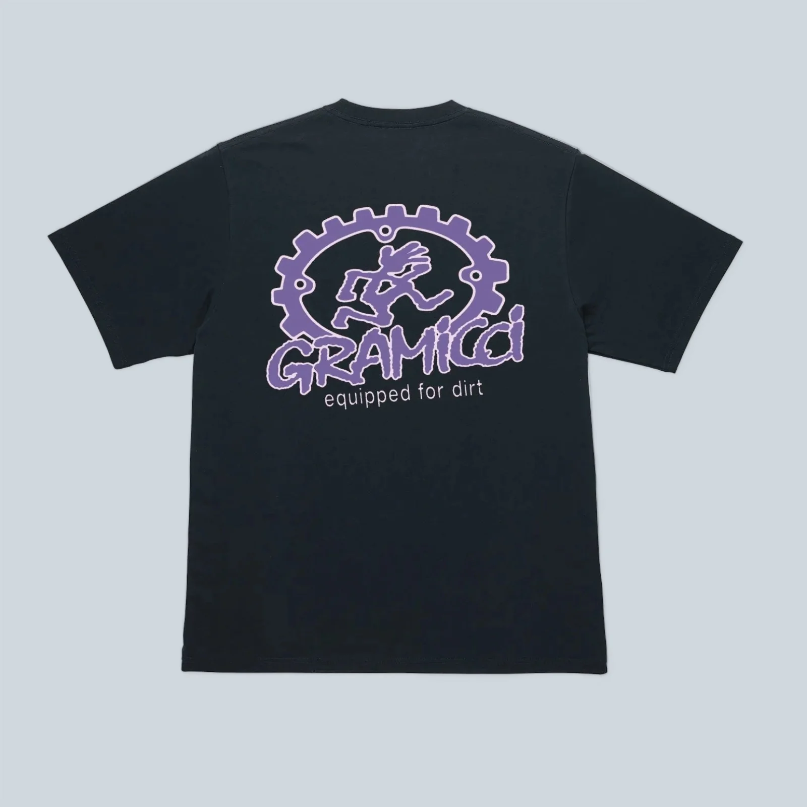 EQUIPPED FOR DIRT TEE - VINTAGE BLACK