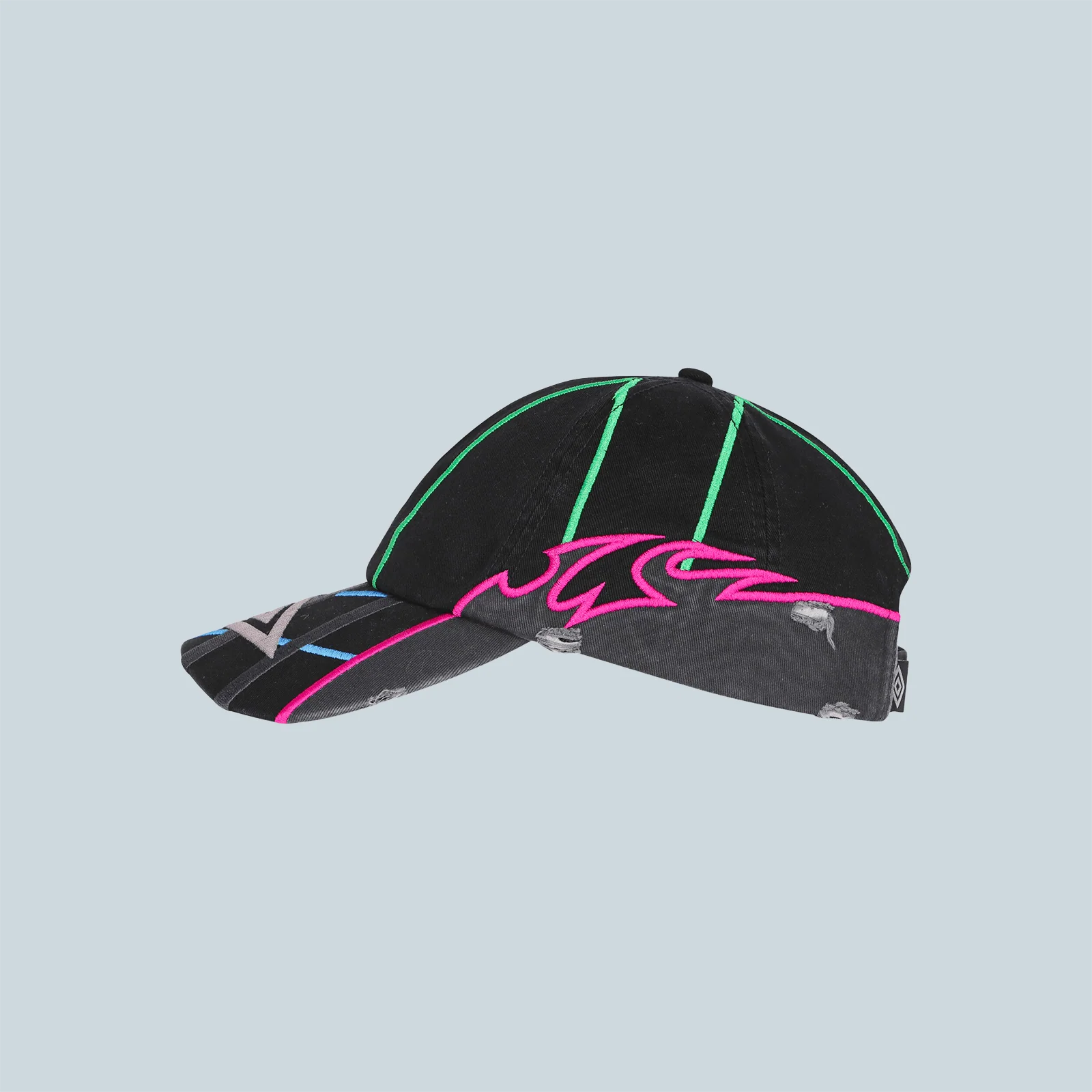 GOALKEEPER CAP - BLACK ANTHRACITE - Image 2