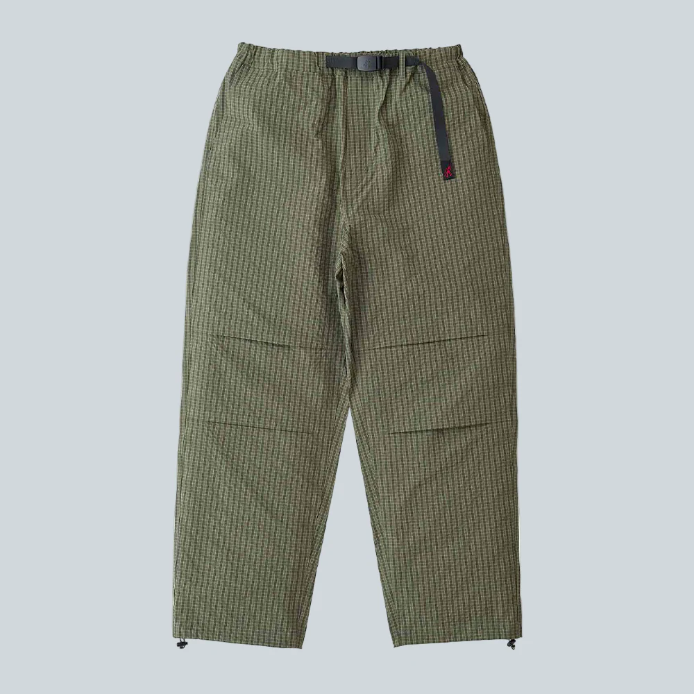 NORTHSIDE PLAID PANT - OLIVE