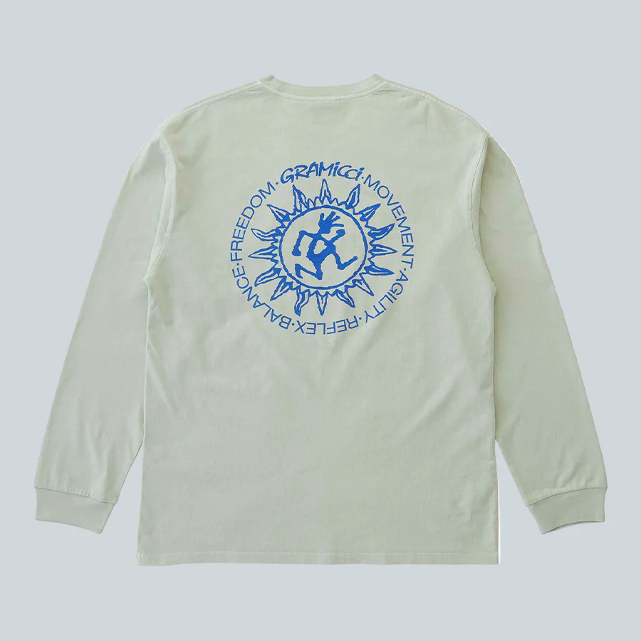 SUN L/S TEE - NATURAL PIGMENT