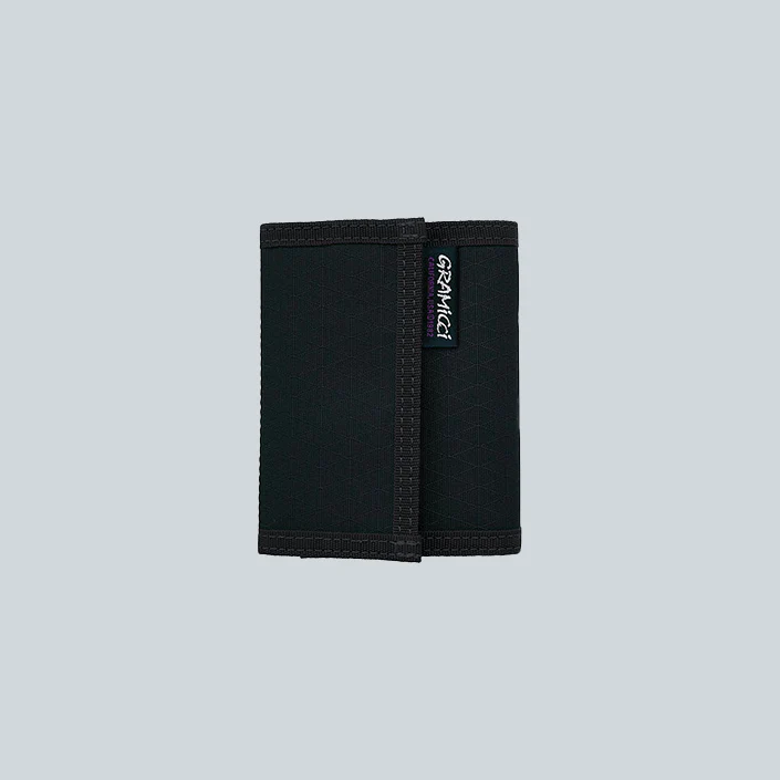 VELCRO WALLET - BLACK