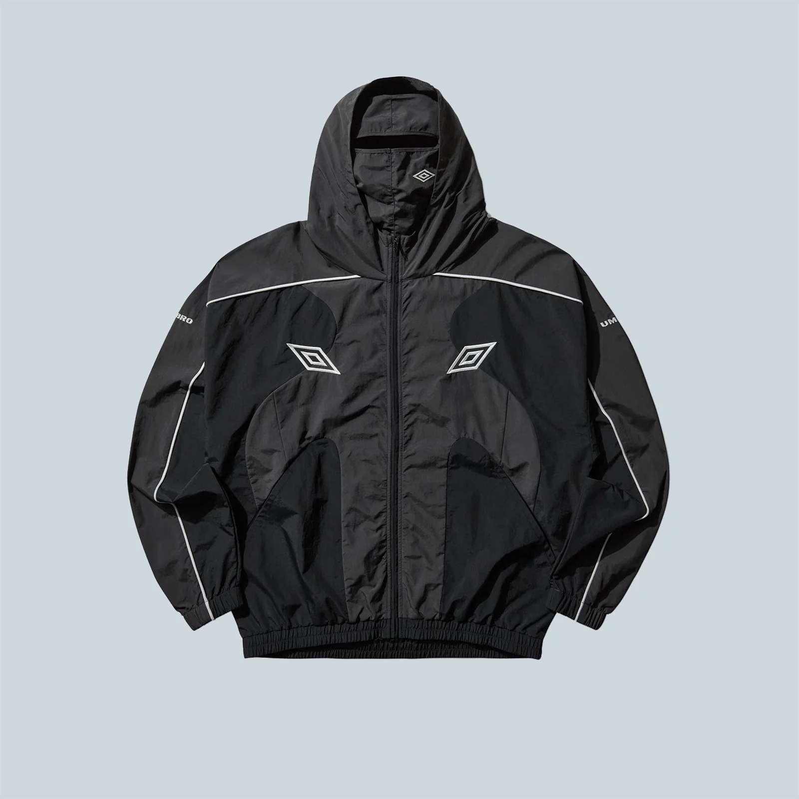 GUARDING MASKED TRACKSUIT - BLACK CHARCOAL