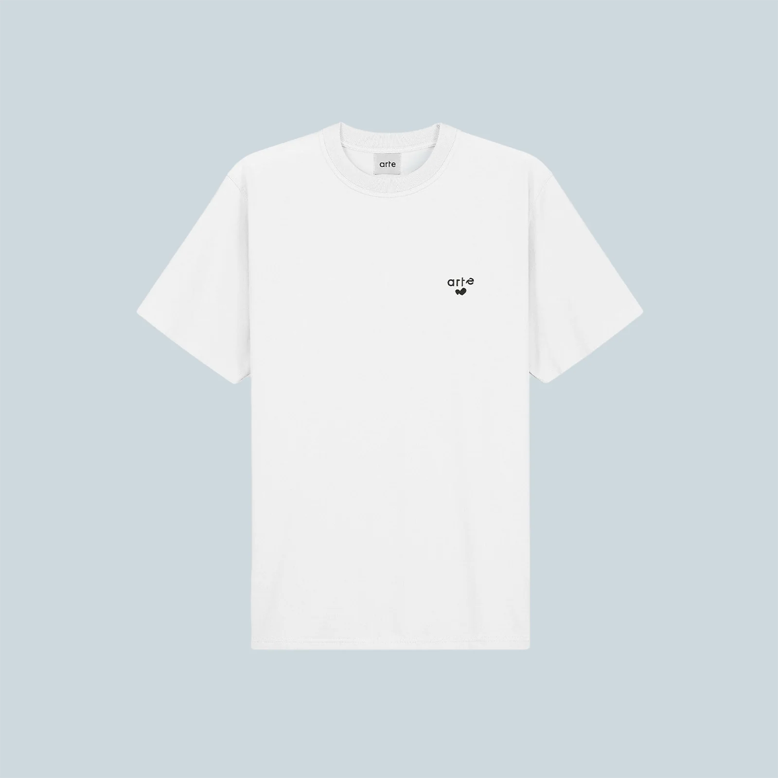 HEART LOGO TSHIRT - WHITE