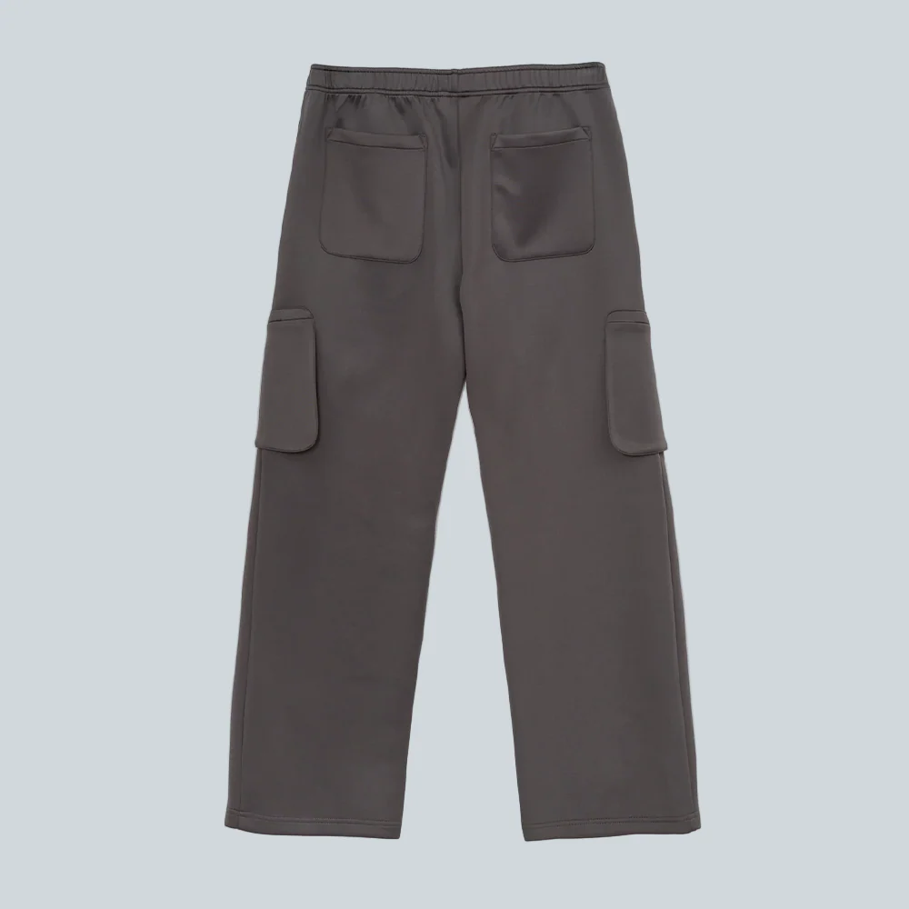 CARGO TROUSERS - DARK GREY - Image 2