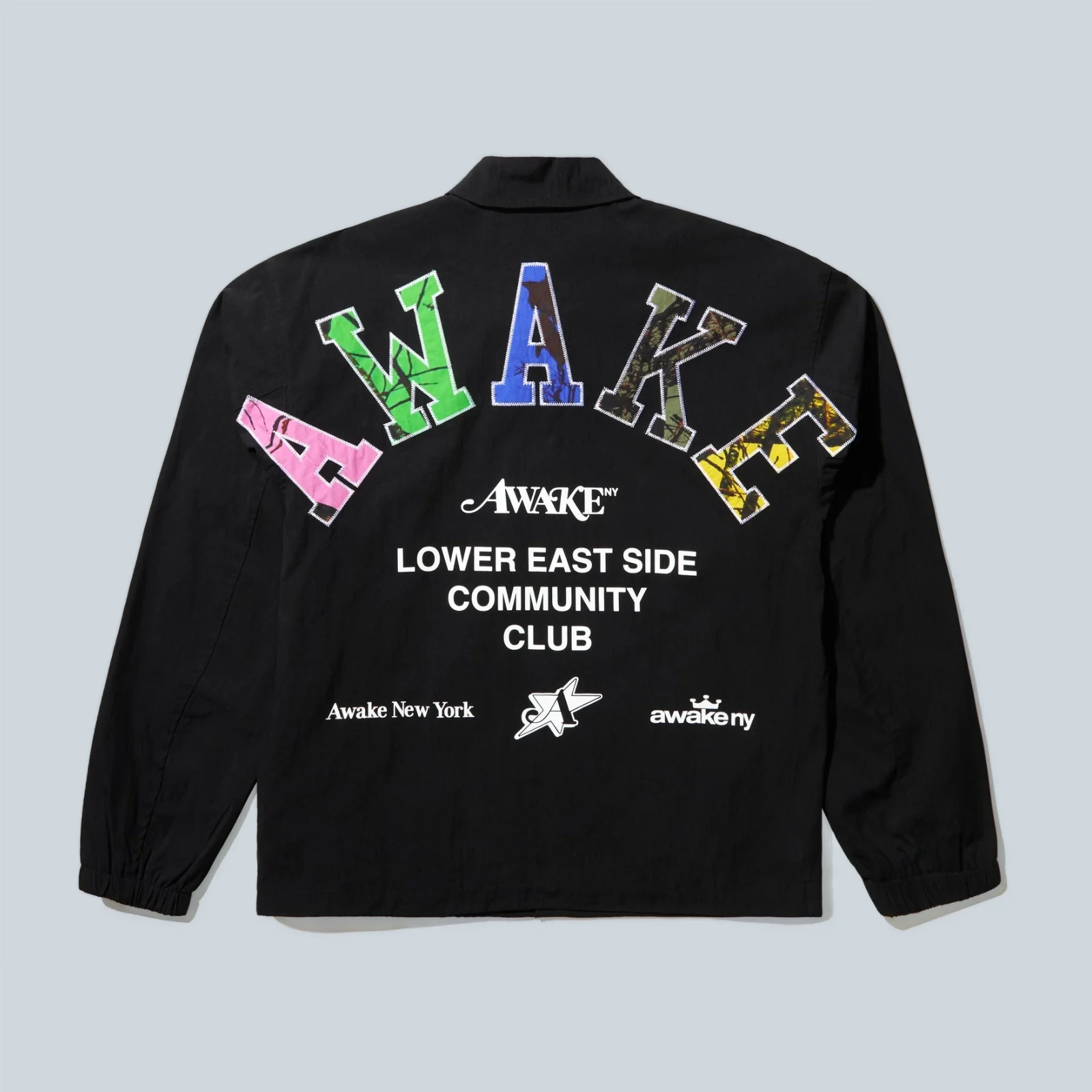 L.E.S COMMUNITY COACHES JACKET - BLACK - Image 2