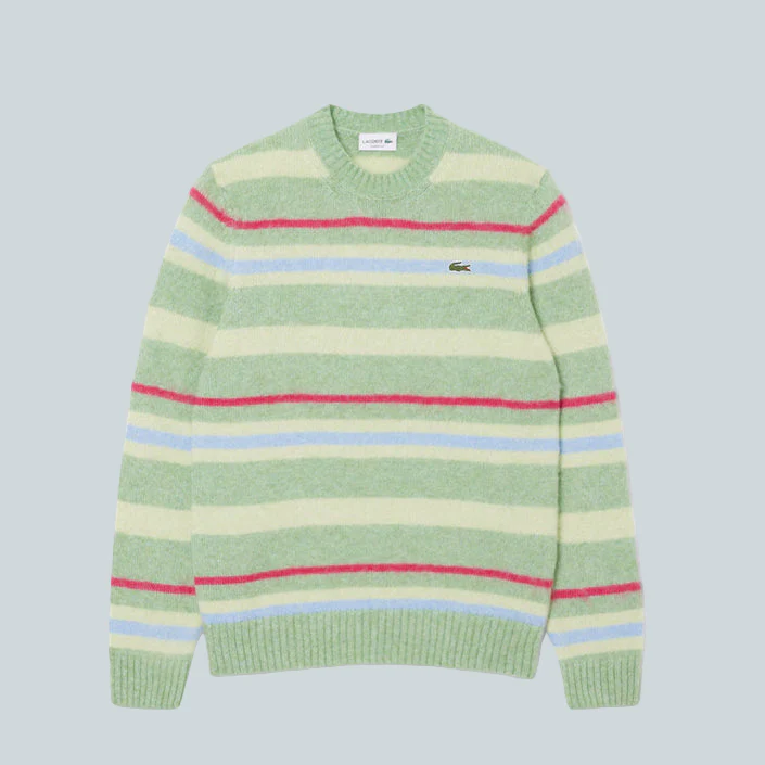 PULL LAINE ALPAGA RAYÉ
