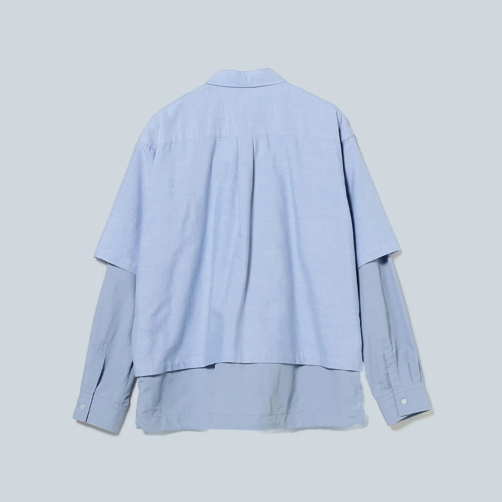 LAYERED SHIRT - SAX - Image 2