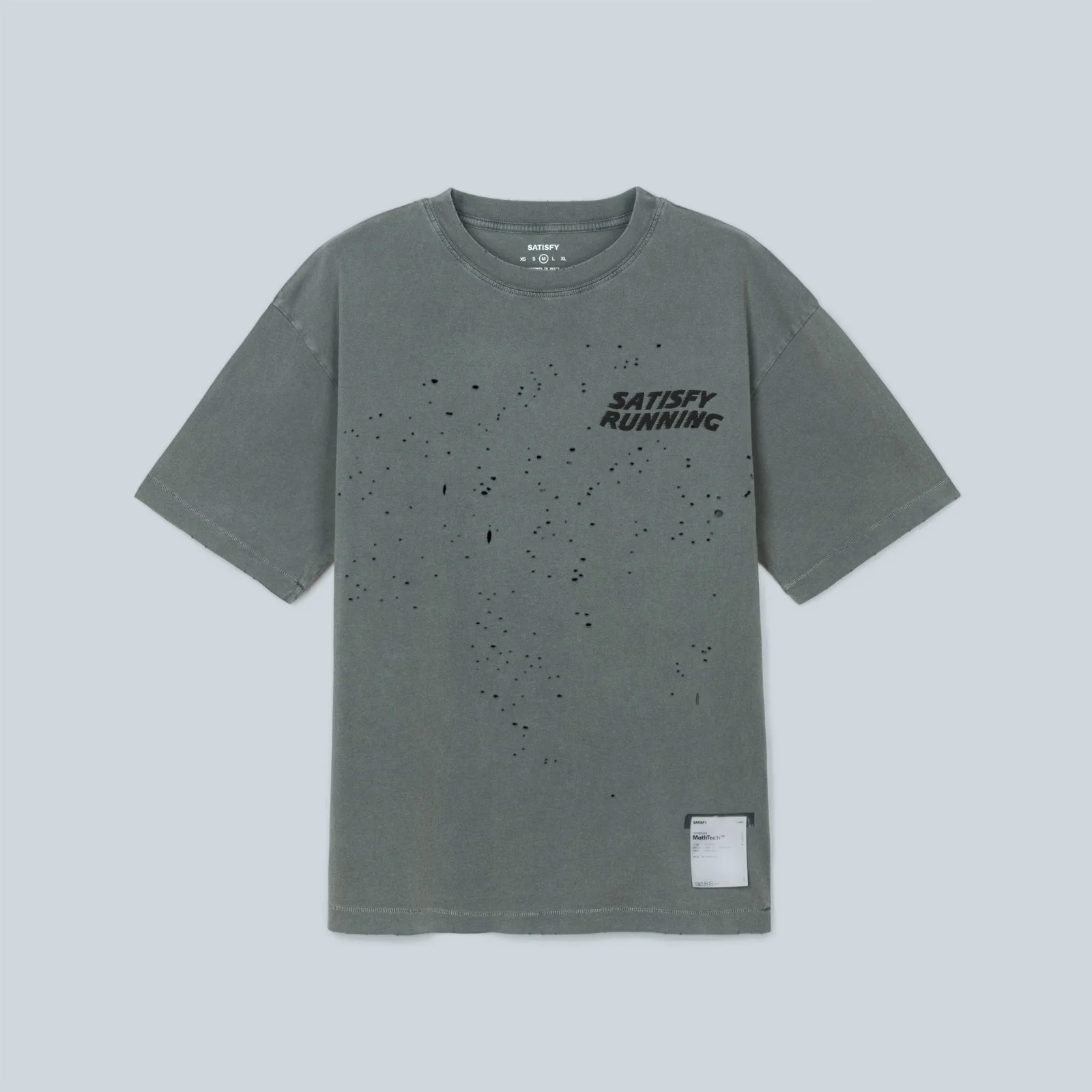 MOTHTECH TSHIRT - FADED BLACK