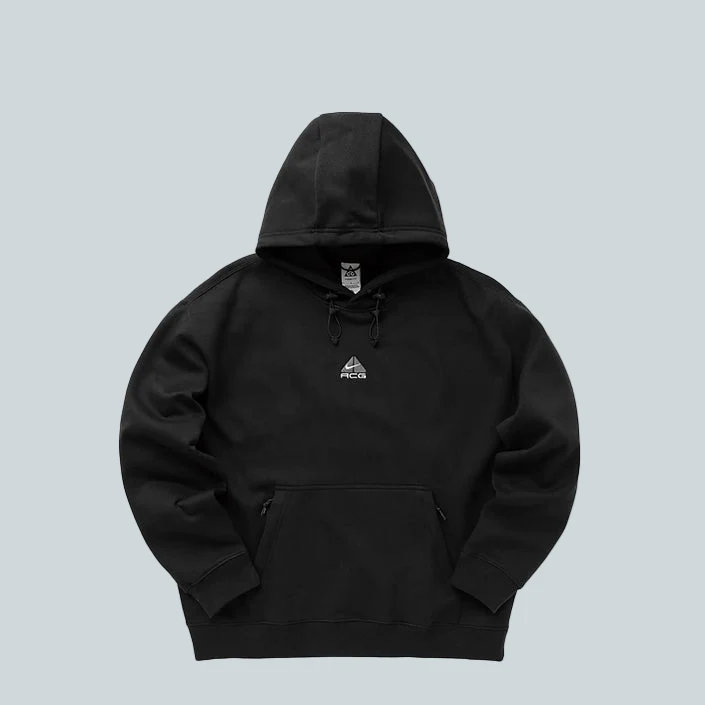 ACG THERMA FIT FLEECE HOODIE - BLACK