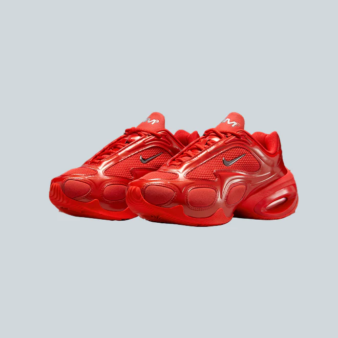 NIKE AIR MAX MUSE - HABANERO RED/METALLIC SILVER - Image 2
