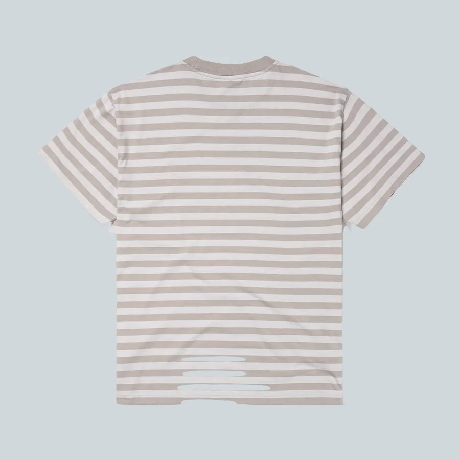 STRIPED TEE - GREY - Image 2