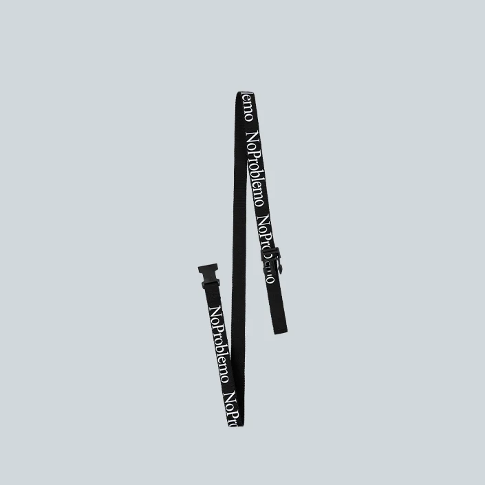 WEBBING BELT - BLACK