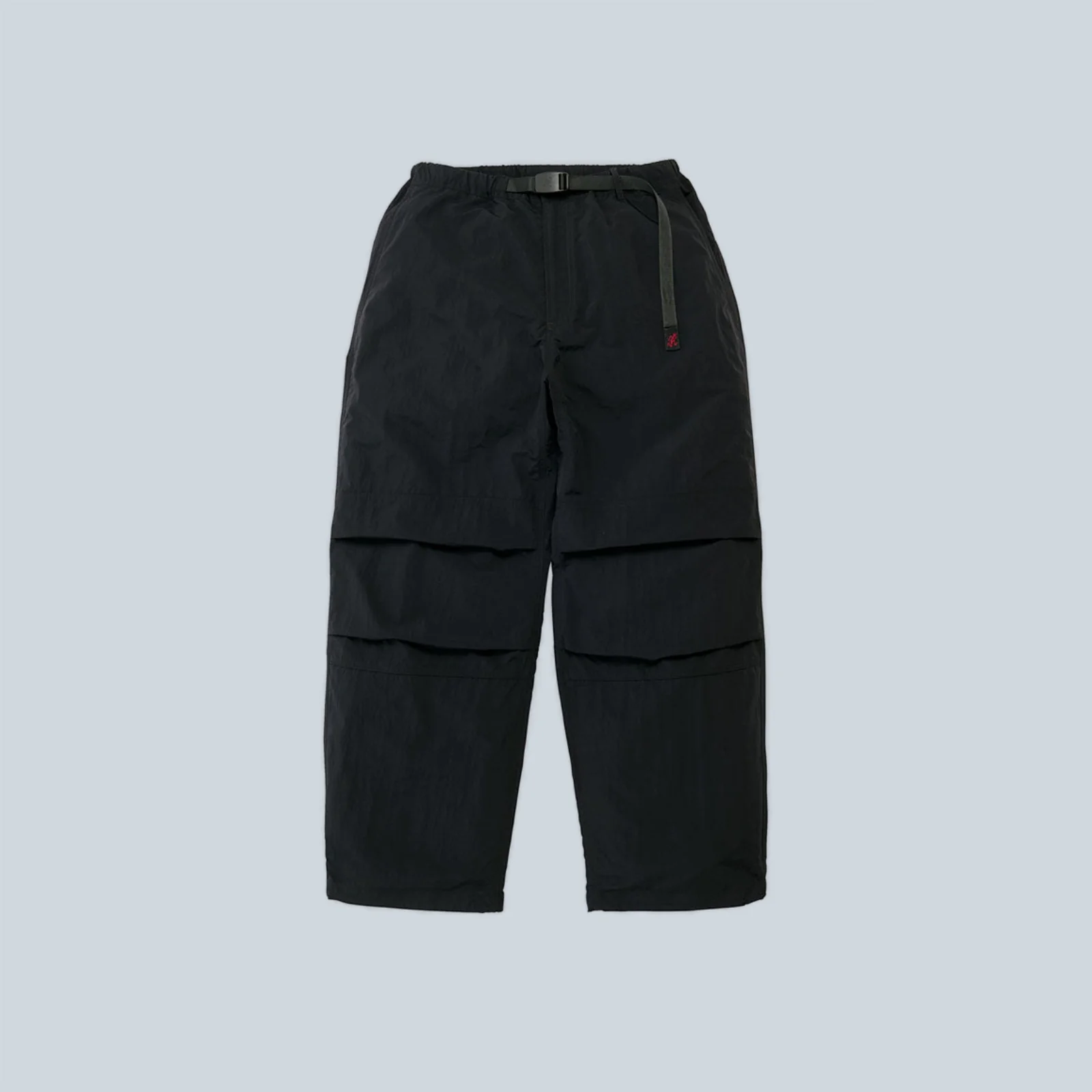 NYLON PANELED TREK PANT - BLACK